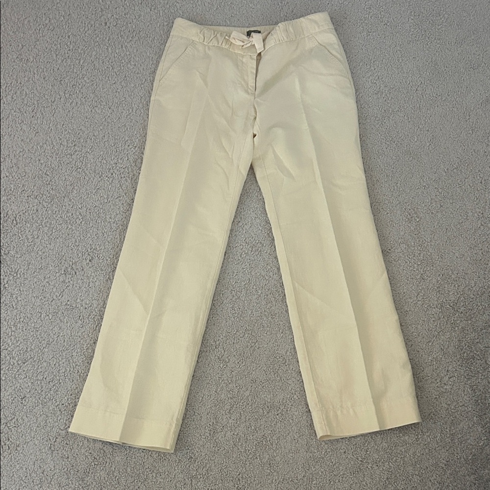 J.Crew City Fit Beige Trousers